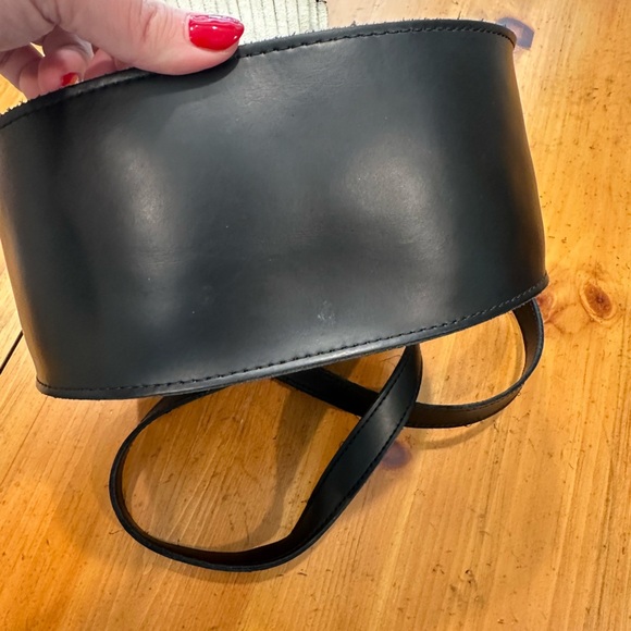 Dr. Martens Black and Gray Crossbody Bag - Picture 5 of 6